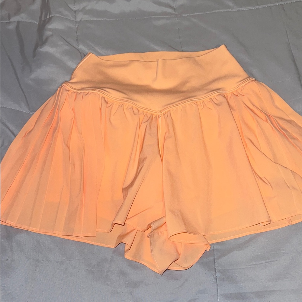 Peach Aerie Offline Flowy Shorts